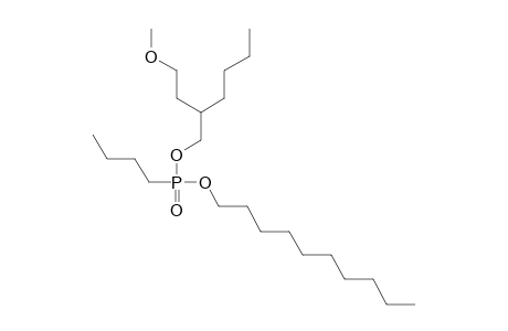 Butylphosphonic acid, 2-(2-methoxyethyl)hexyl decyl ester