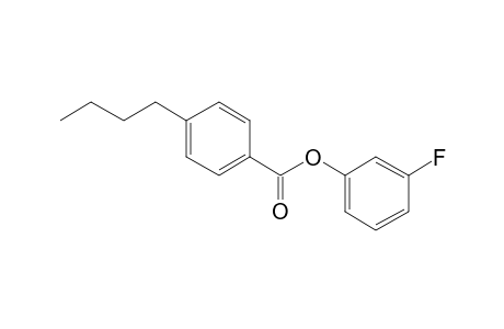 4-Butylbenzoic acid, 3-fluorophenyl ester