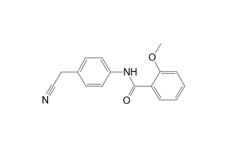 Benzamide, N-(4-cyanomethylphenyl)-2-methoxy-