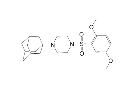 1-(1-Adamantyl)-4-[(2,5-dimethoxyphenyl)sulfonyl]piperazine
