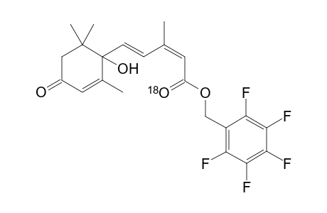18-O-(carboxyl)-Pentafluorobenzyl abscisate