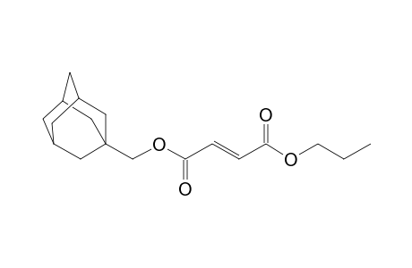 Fumaric acid, 1-adamantylmethyl propyl ester