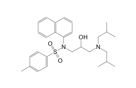 benzenesulfonamide, N-[3-[bis(2-methylpropyl)amino]-2-hydroxypropyl]-4-methyl-N-(1-naphthalenyl)-
