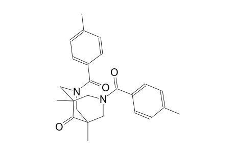 1,5-dimethyl-3,7-bis(4-methylbenzoyl)-3,7-diazabicyclo[3.3.1]nonan-9-one