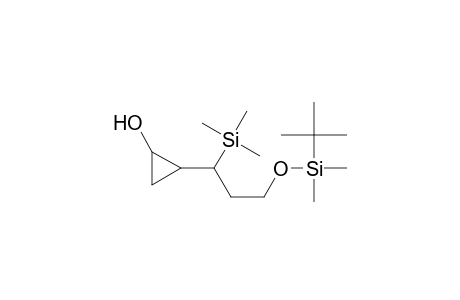 2-[1-(trimethylsily)-3-(tert-butyldimethylsiloxy)propyl]-1-hydroxy-cyclopropane