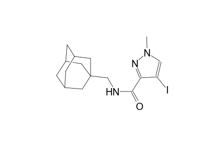 N-(1-adamantylmethyl)-4-iodo-1-methyl-1H-pyrazole-3-carboxamide