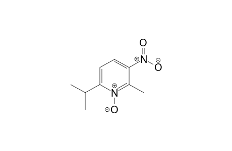 6-Isopropyl-2-methyl-3-nitropyridine 1-oxide