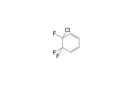 5-Chloranyl-5,6,6-tris(fluoranyl)cyclohexa-1,3-diene