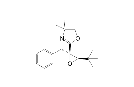 (2R*,3R*)-4,4-Dimethyl-2-(4,4-dimethyl-2-oxazolin-2-yl)-1-phenyl-2,3-epoxypentane