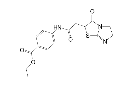 ethyl 4-{[(3-oxo-2,3,5,6-tetrahydroimidazo[2,1-b][1,3]thiazol-2-yl)acetyl]amino}benzoate