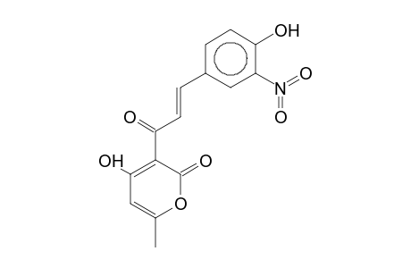4-Hydroxy-3-(4-hydroxy-3-nitrocinnamoyl)-6-methyl-2H-pyran-2-one