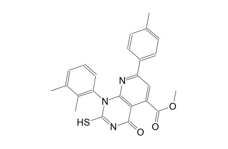 pyrido[2,3-d]pyrimidine-5-carboxylic acid, 1-(2,3-dimethylphenyl)-1,4-dihydro-2-mercapto-7-(4-methylphenyl)-4-oxo-, methyl ester
