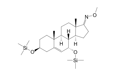 Bistrimethylsilyl 3.beta.,7.alpha.-dihydroxy-androst-5-ene-17-one methoxime