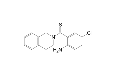 (2-amino-5-chloro-phenyl)-(3,4-dihydro-1H-isoquinolin-2-yl)methanethione