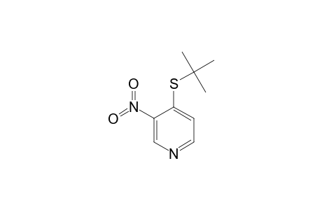 4-(tert-butylthio)-3-nitro-pyridine