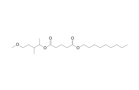 Glutaric acid, 5-methoxy-3-methylpent-2-yl nonyl ester