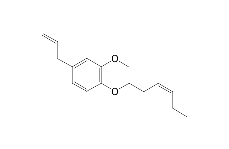 (Z)-4-allyl-1-(hex-3-en-1-yloxy)-2-methoxybenzene