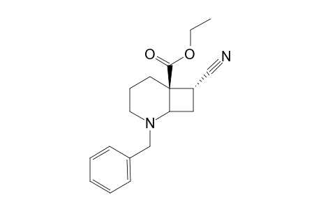 ETHYL-TRANS-2-BENZYL-7-CYANO-2-AZABICYCLO-[4.2.0]-OCTANE-6-CARBOXYLATE