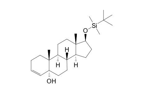 5.alpha.,17.beta.-Dihydroxy-3-androstene 17-tert-Butyldimethylsilyl ether