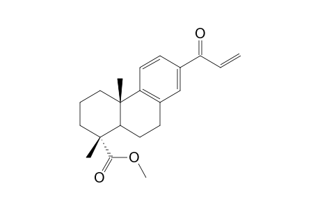 Methyl 13-acryloyl-podocarpa-8,11,13-trien-18-oate