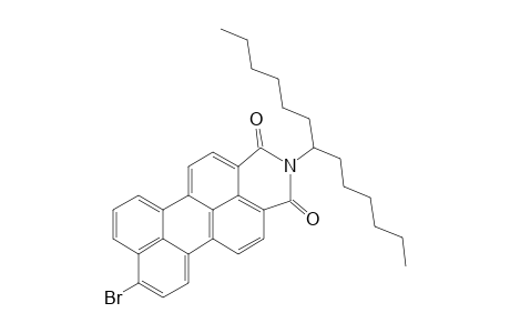 N-[1'-Hexylheptyl]-9-bromoperylene-3,4-dicarboxamide