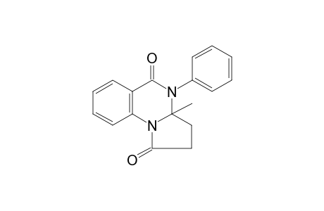 3a-methyl-4-phenyl-2,3,3a,4-tetrahydropyrrolo[1,2-a]quinazoline-1,5-dione
