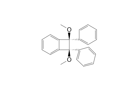 (7S,8R)-7,8-Dimethoxy-7,8-diphenyl-bicyclo[4.2.0]octa-1,3,5-triene