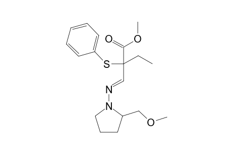 (-)-1-[ [(2'-Methoxycarbonyl)-2'-(phenylthio)butylidene]amino}-2-(methoxymethyl)pyrrolidine
