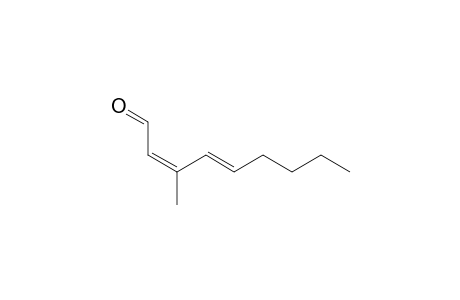 (2Z,4E)-3-Methylnona-2,4-dienal
