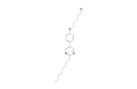 5-[4-(5-CHLOROPENTYLOXY)-PHENYL]-2-OCTYLPYRIMIDINE