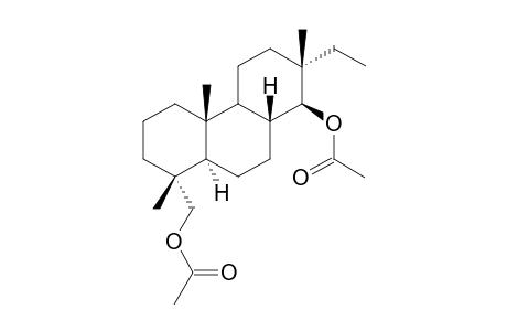 15,16-Dihydro-8,13-di-epi-pimaran-14,18-diol diacetate