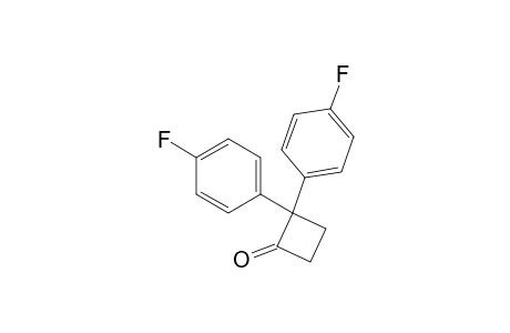 2,2-Bis(4-fluorophenyl)cyclobutanone