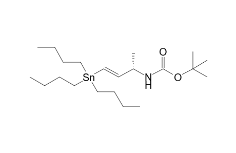 (1S,2E)-1-Methyl-3-tributylstannyl-N-(t-butoxycarbonyl)-2-propenamine