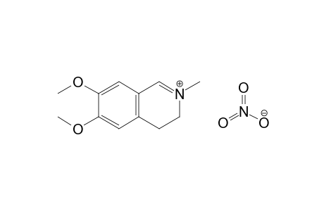 6,7-Dimethoxy-2-methyl-3,4-dihydroisoquinolinium nitrate