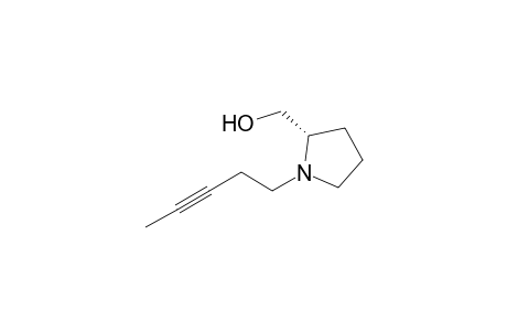 (S)-N-(3-Pentynyl)prolinol
