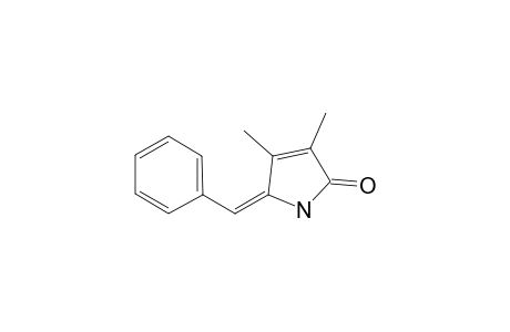 E-3,4-DIMETHYL-5-(PHENYLMETHYLIDENE)-3-PYRROLIN-2-ONE