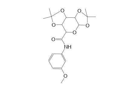 N-(3-methoxyphenyl)-4,4,11,11-tetramethyl-3,5,7,10,12-pentaoxatricyclo[7.3.0.0²,⁶]dodecane-8-carboxamide