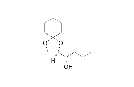(1S)-1-[(2R)-1,4-Dioxaspiro[4.5]dec-2-yl]butanol