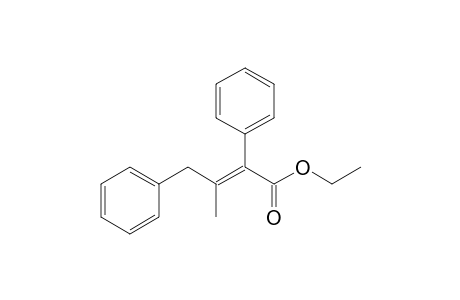 Ethyl 2-phenyl-3-benzylbut-2-enoate