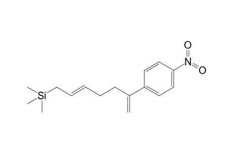 Trimethyl-[(2E)-6-(4-nitrophenyl)hepta-2,6-dienyl]silane
