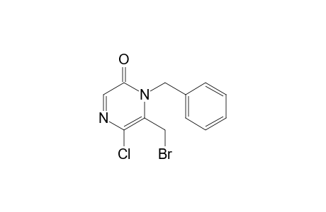 1-Benzyl-6-bromomethyl-5-chloro-2(1H)-pyrazinone