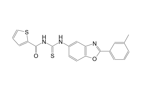 N-[2-(3-methylphenyl)-1,3-benzoxazol-5-yl]-N'-(2-thienylcarbonyl)thiourea
