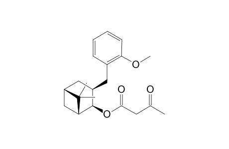 6'-[(o-Methoxyphenyl)methyl]-6,6-dimethyl-bicyclo[3.1.1]heptyl-3-oxobutyrate