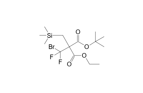 2-[bromo(difluoro)methyl]-2-(trimethylsilylmethyl)malonic acid O1-tert-butyl ester O3-ethyl ester