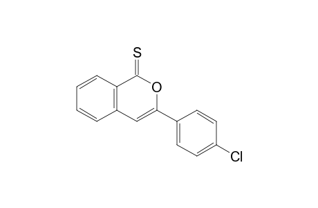 3-(4-Chlorophenyl)-1H-isochromene-1-thione