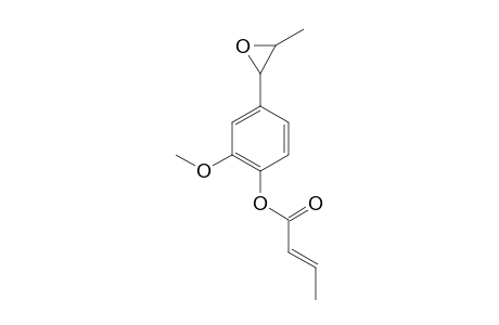 2'-METHOXY-4'-(E-3''-METHYLOXIRANYL)-PHENYL-2-BUTENOATE