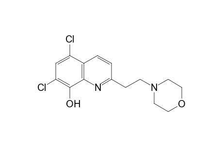 5,7-DICHLORO-2-(2-MORPHOLINOETHYL)-8-QUINOLINOL
