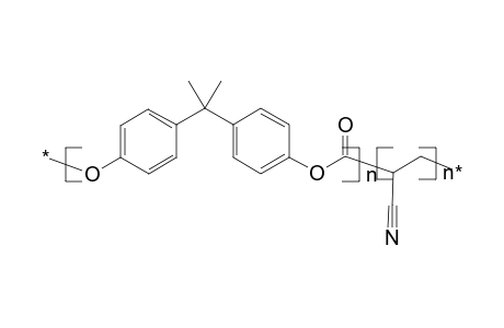 Polycarbonate-g-poly(acrylonitrile)