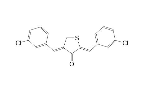 (2Z,4Z)-2,4-bis(3-chlorobenzylidene)dihydro-3(2H)-thiophenone