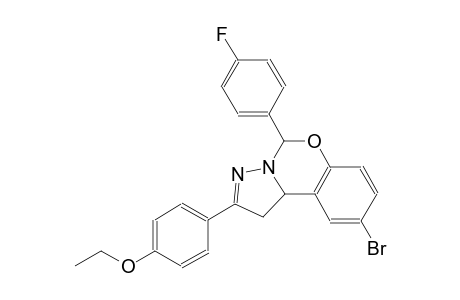 4-[9-bromo-5-(4-fluorophenyl)-1,10b-dihydropyrazolo[1,5-c][1,3]benzoxazin-2-yl]phenyl ethyl ether